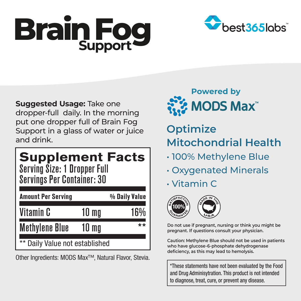 Brain Fog Support (Methylene Blue)