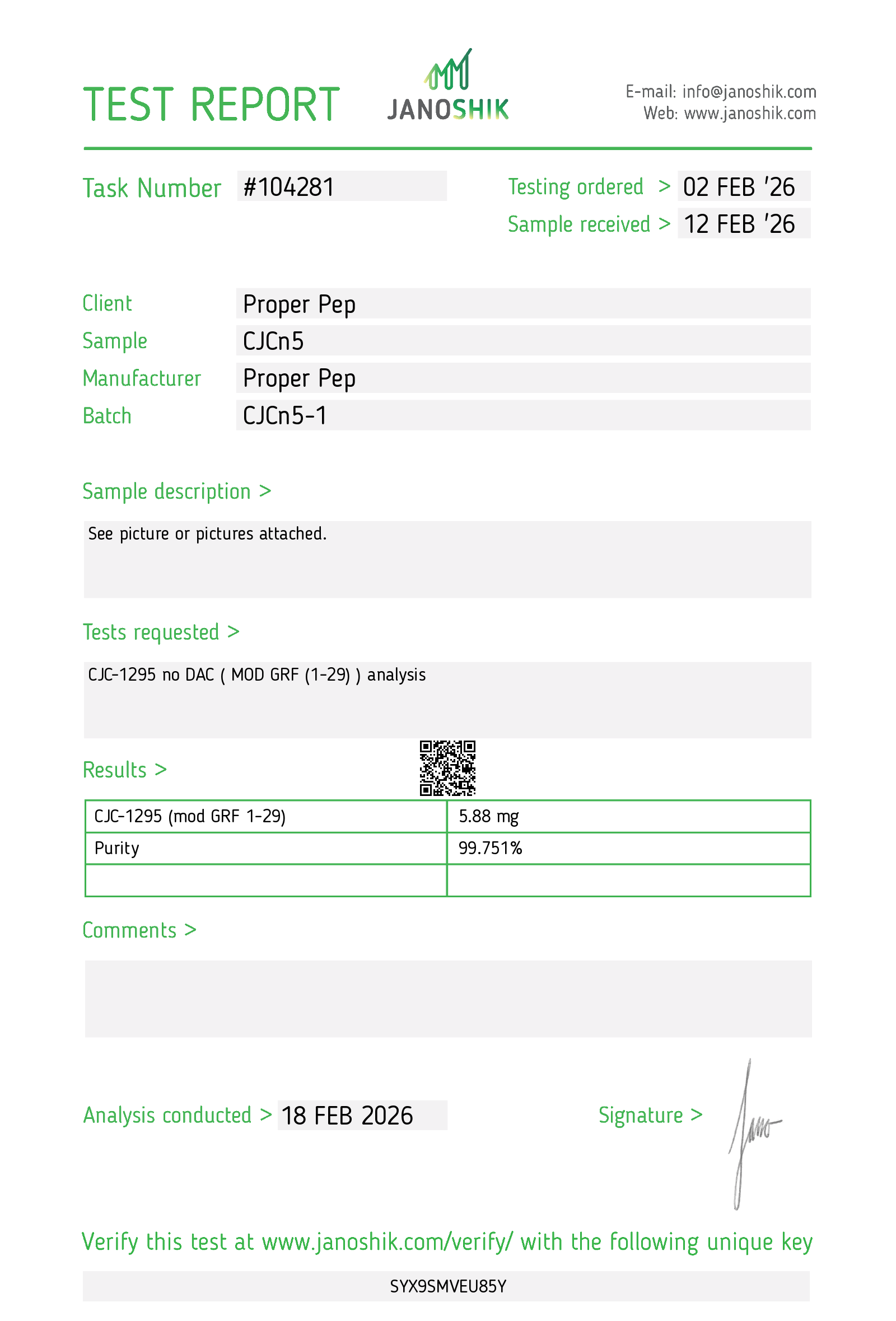 PP-CJC-1295 (NO DAC) (5mg)