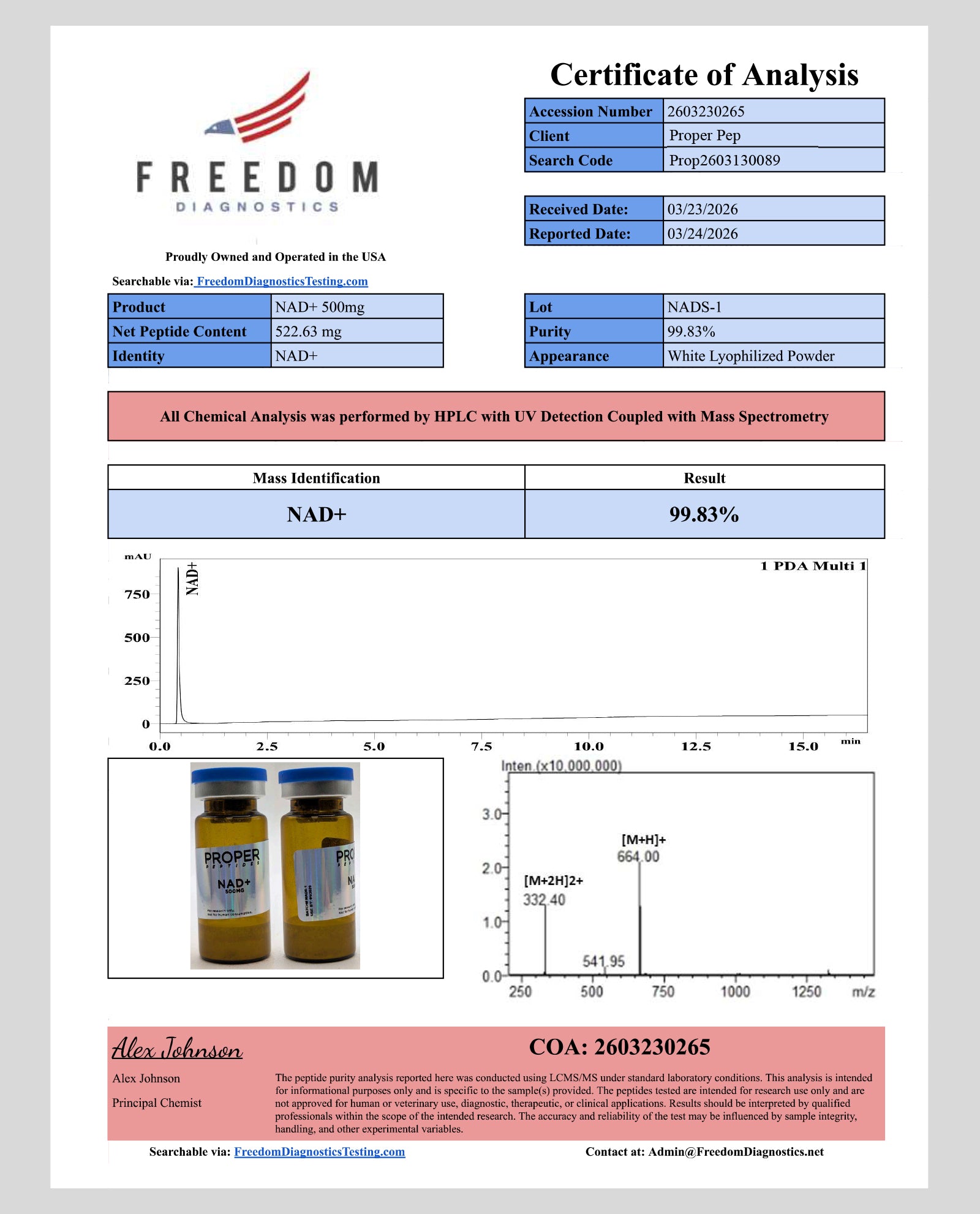 PP-NAD+ (500mg)