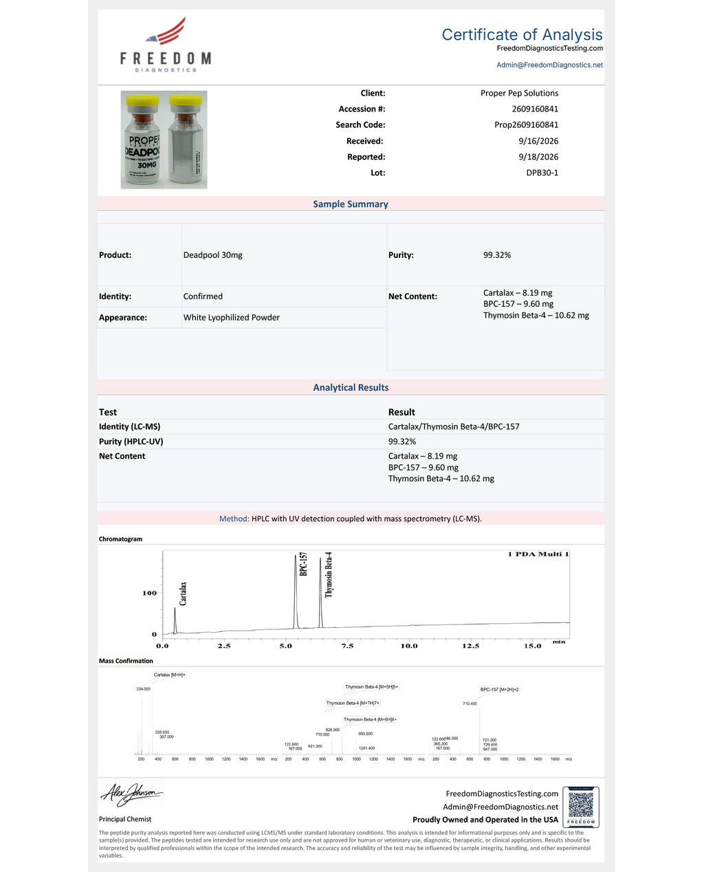 DEADPOOL (CARTILAGE REPAIR BLEND)