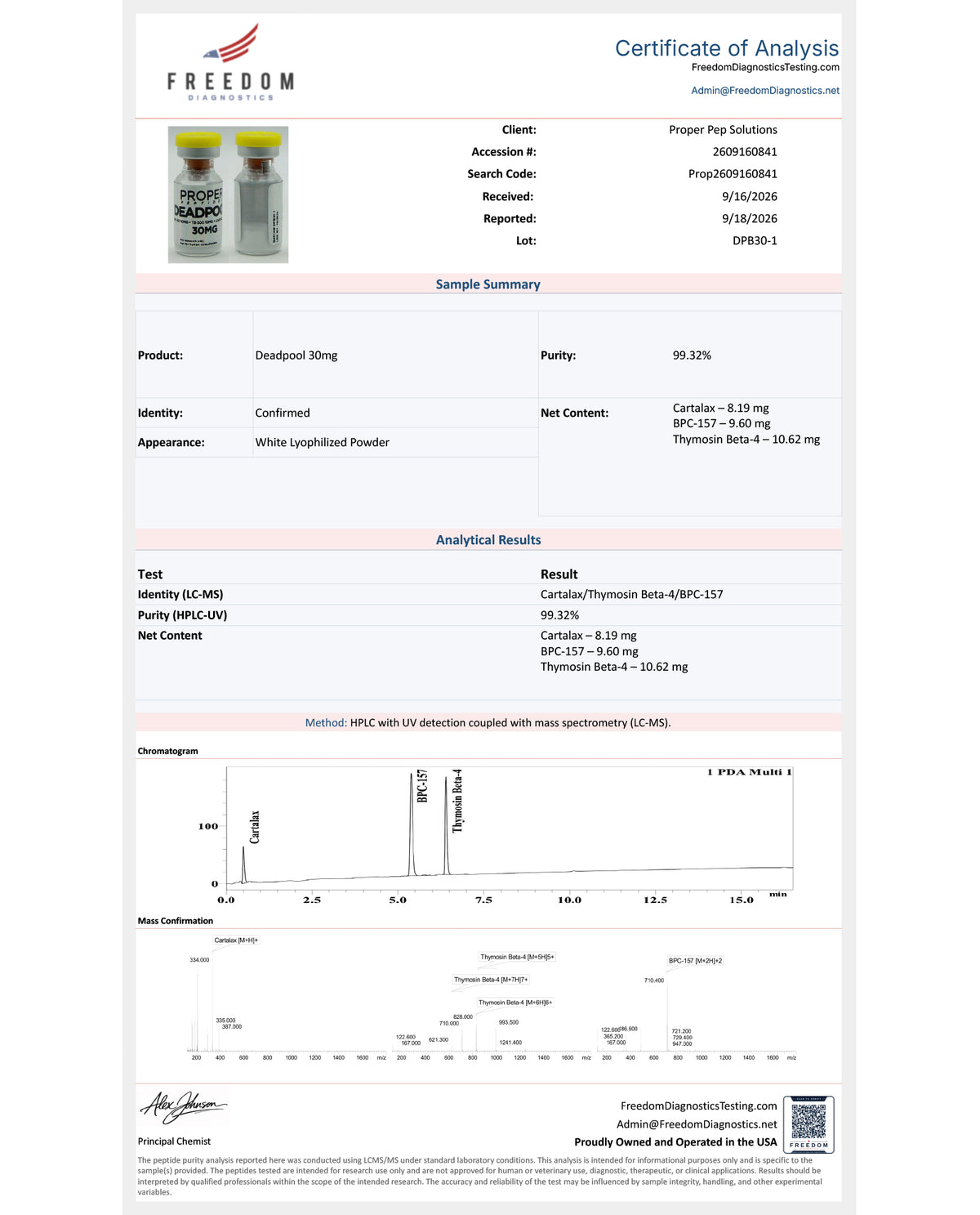 DEADPOOL (CARTILAGE REPAIR BLEND)