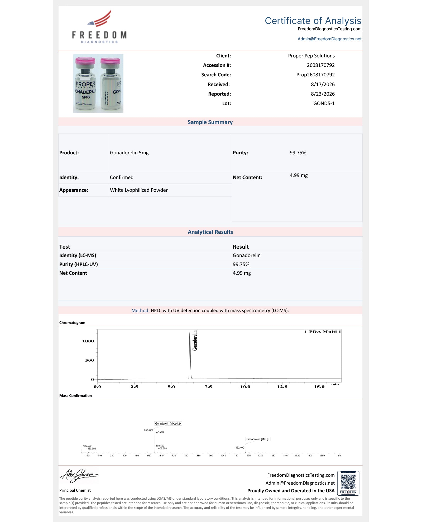 PP-GONADERELIN-5 (5mg)