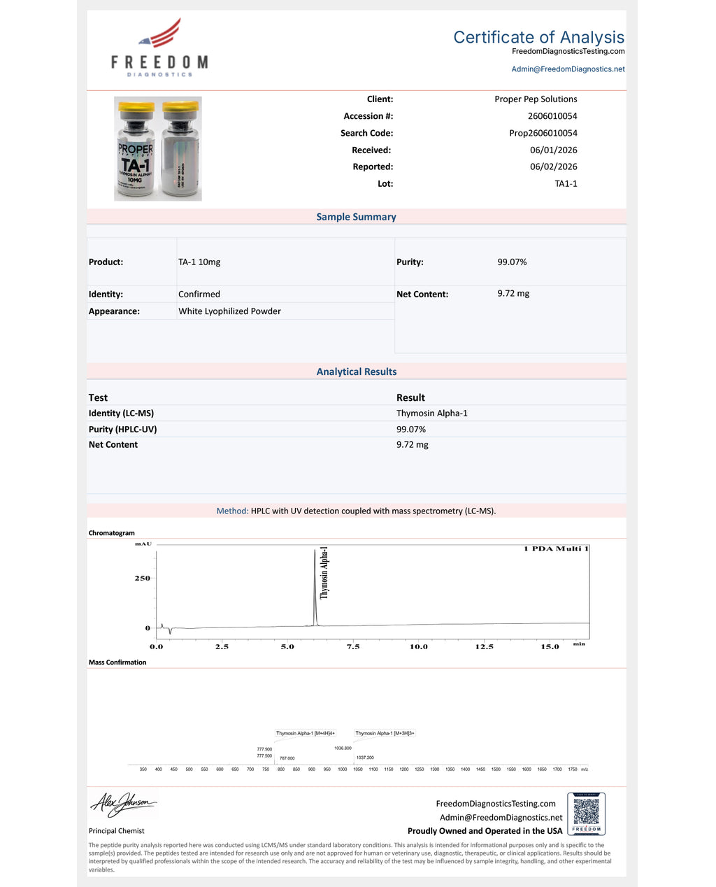 PP-THYMOSIN-ALPHA-1 (10mg)