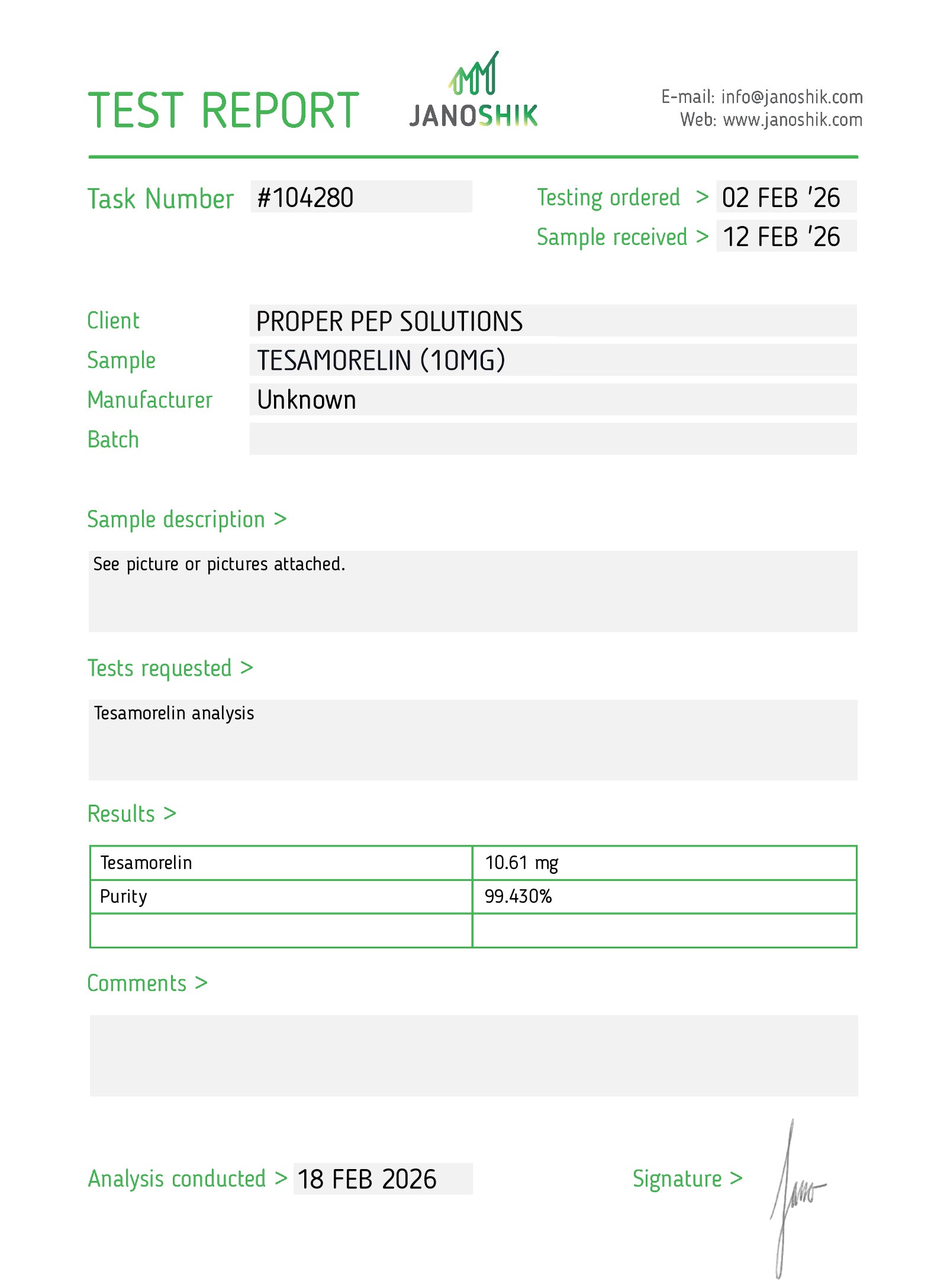 PP-TESAMORELIN (10mg)